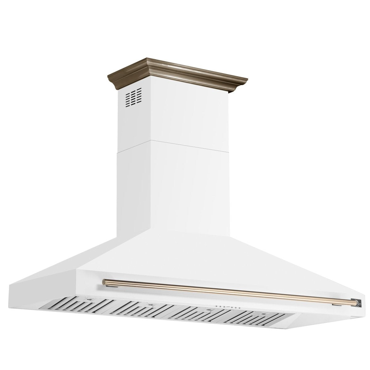Forno Aria 60 Inch Wall-Mounted Range Hood in White - BonPrix Électroménagers