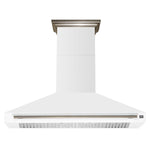 Forno Aria 60 Inch Wall-Mounted Range Hood in White - BonPrix Électroménagers