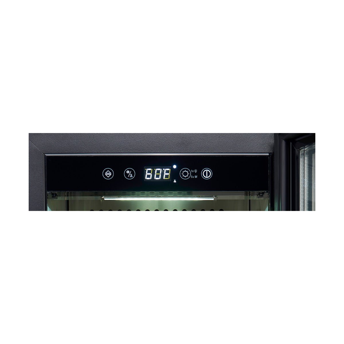 Forno Asciutto 16-Inch Dry Aging Cabinet, Stainless Steel 304, 2.65 cu.ft, LED Lighting, Adjustable Shelves - BonPrix Électroménagers