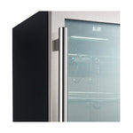 Forno Asciutto 16-Inch Dry Aging Cabinet, Stainless Steel 304, 2.65 cu.ft, LED Lighting, Adjustable Shelves - BonPrix Électroménagers