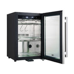 Forno Asciutto 17-Inch Dry Aging Cabinet, Stainless Steel 304, 1.84 cu.ft, LED Lighting, Adjustable Shelves - BonPrix Électroménagers
