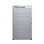 Forno Asti 30-Inch Double Electric Wall Oven with Upper French Doors in Stainless Steel, 7.36 cu. ft. Dual True Convection, 7,200W, Air Fry, Sous Vide, Self-Clean - BonPrix Électroménagers