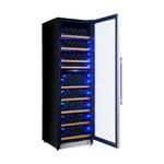 Forno Avellino 24-Inch Dual Zone Wine Cooler, 16 cu.ft, Adjustable Temperature Zones, Stainless Steel - BonPrix Électroménagers