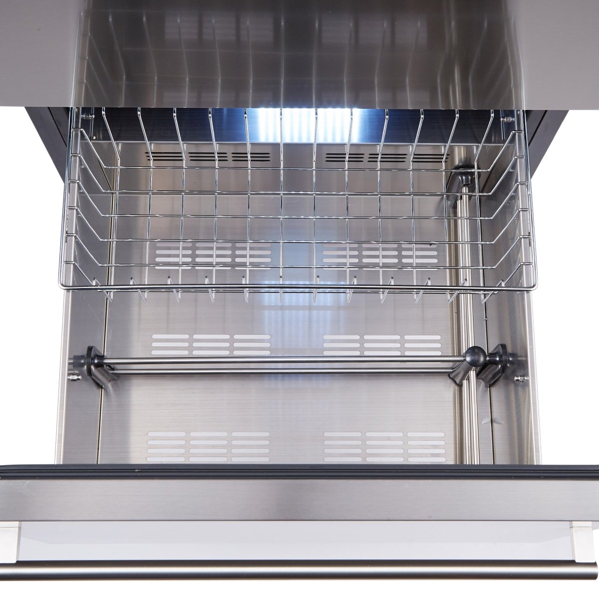 Forno Azienda 24-Inch Dual Temperature Zone Wine Cooler, Up to 108 Bottles, Two Refrigerated Drawers, Adjustable Temperature Zones, Energy Efficient - BonPrix Électroménagers