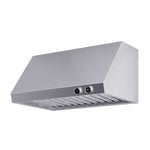 Forno Biagio 36-Inch Wall Mounted Range Hood, Stainless Steel, Heavy Duty - BonPrix Électroménagers