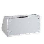 Forno Biagio 36-Inch Wall Mounted Range Hood, Stainless Steel, Heavy Duty - BonPrix Électroménagers