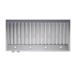 Forno Biagio 48-Inch Wall Mounted Range Hood, Stainless Steel, Heavy Duty - BonPrix Électroménagers