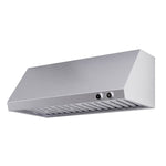 Forno Biagio 48-Inch Wall Mounted Range Hood, Stainless Steel, Heavy Duty - BonPrix Électroménagers