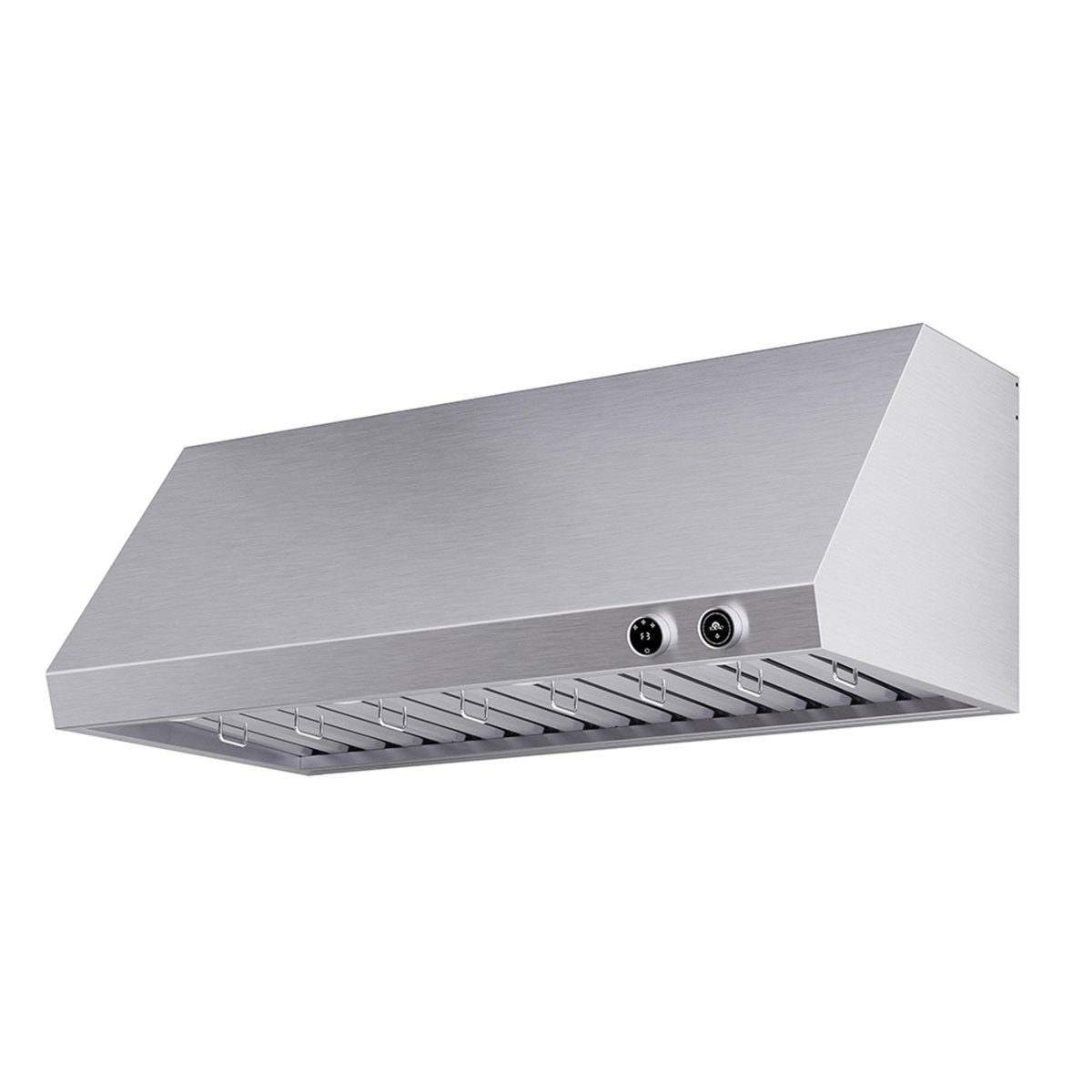 Forno Biagio 48-Inch Wall Mounted Range Hood, Stainless Steel, Heavy Duty - BonPrix Électroménagers