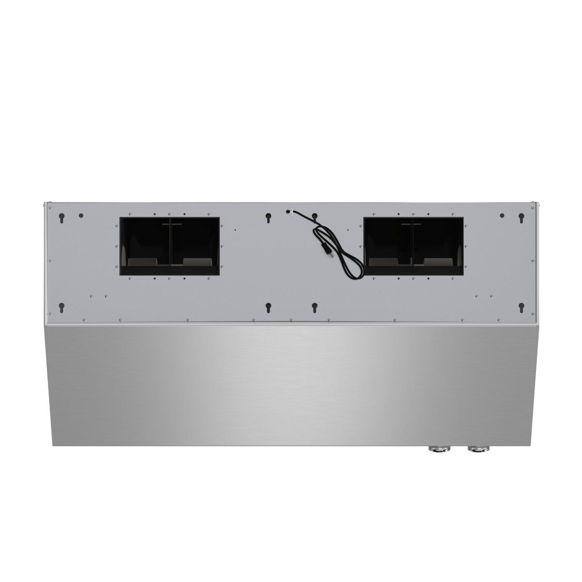 Forno Biagio 48-Inch Wall Mounted Range Hood, Stainless Steel, Heavy Duty - BonPrix Électroménagers