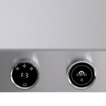 Forno Biagio 60-Inch Wall Mounted Range Hood, Stainless Steel, Heavy Duty - BonPrix Électroménagers