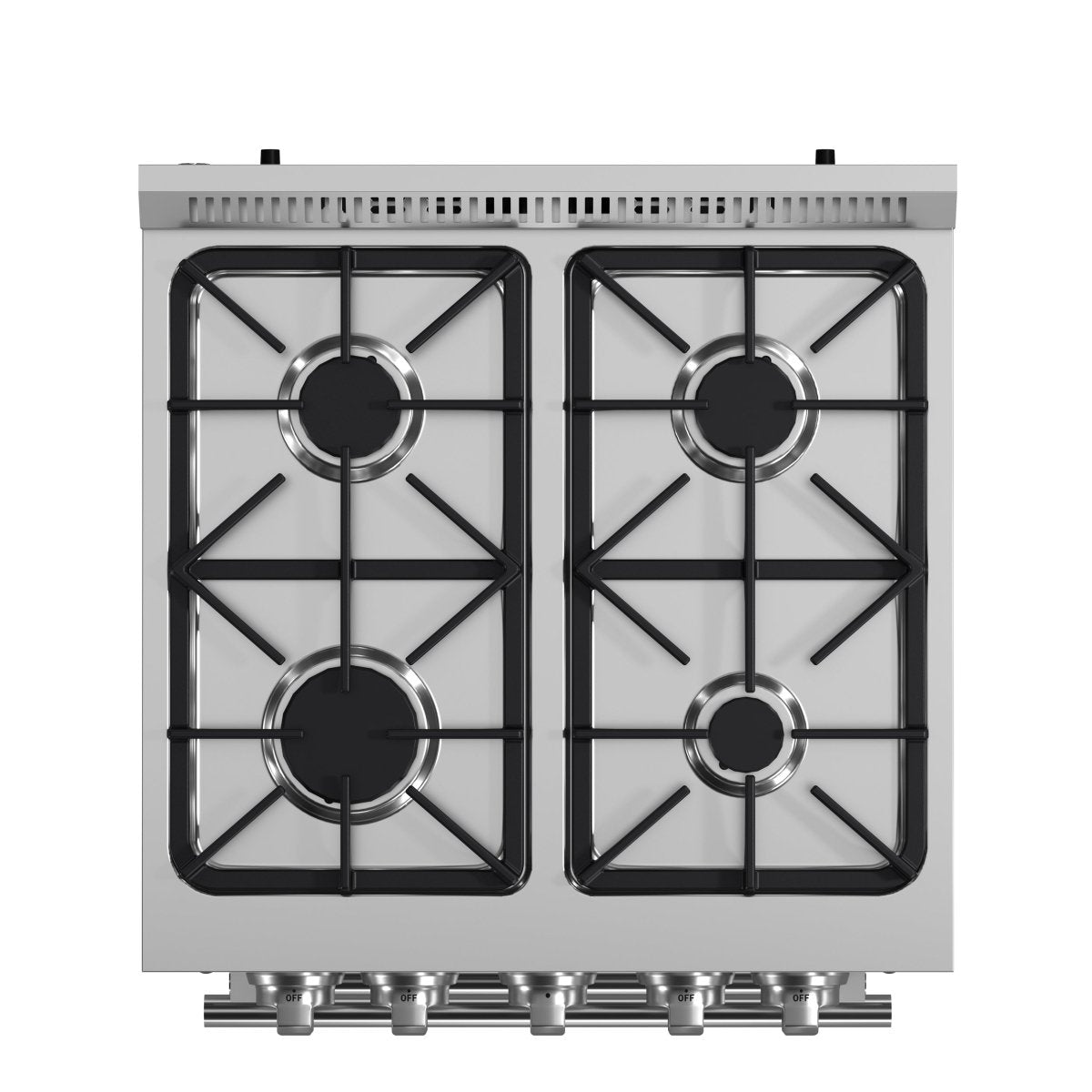 Forno Breno 24-Inch Freestanding Gas Range, Plug Included, Energy Efficient - BonPrix Électroménagers