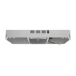 Forno Cappa 30-Inch Under Cabinet Range Hood, Stainless Steel, 200 CFM, Convertible, LED Lighting - BonPrix Électroménagers