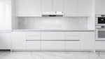 Forno Cappa 30-Inch Under Cabinet Range Hood, White, 200 CFM, Convertible, LED Lighting - BonPrix Électroménagers