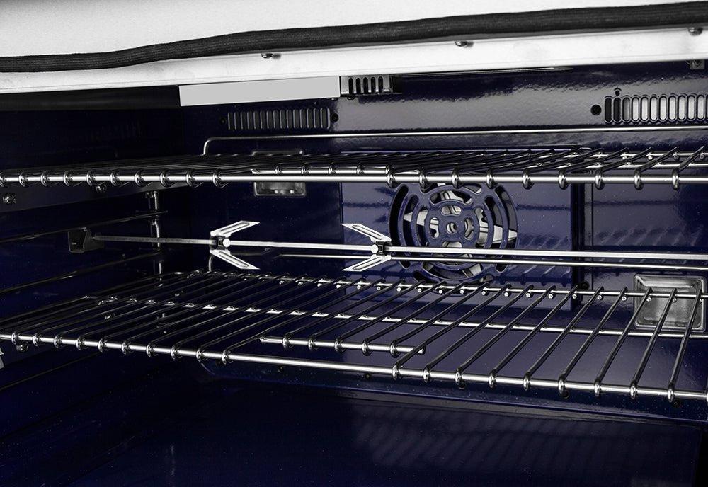 Forno Capriasca 48-Inch Freestanding Dual Fuel Range, 8 Burners, True Convection Oven - BonPrix Électroménagers