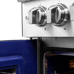Forno Capriasca 48-Inch Freestanding French Door Dual Fuel Range, 8 Burners, True Convection Oven - BonPrix Électroménagers