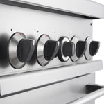 Forno Commerciale 24 Inch Gas Range with 4 Burners - BonPrix Électroménagers