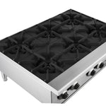 Forno Commerciale 36 Inch Gas Hotplate - BonPrix Électroménagers