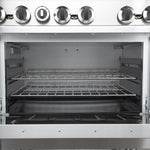 Forno Commerciale 36 Inch Gas Range with 6 Burners - BonPrix Électroménagers