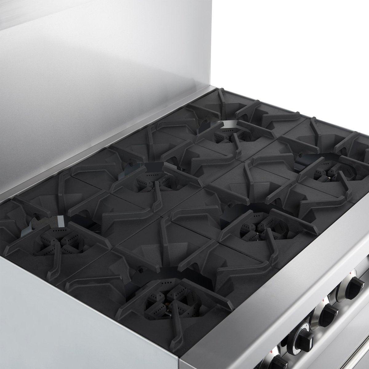 Forno Commerciale 36 Inch Gas Range with 6 Burners - BonPrix Électroménagers