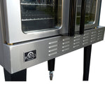 Forno Commerciale Convection Gas Oven, 3 burners 54,000?BTU, 150–500°F, stainless steel, NG/LP convertible - BonPrix Électroménagers