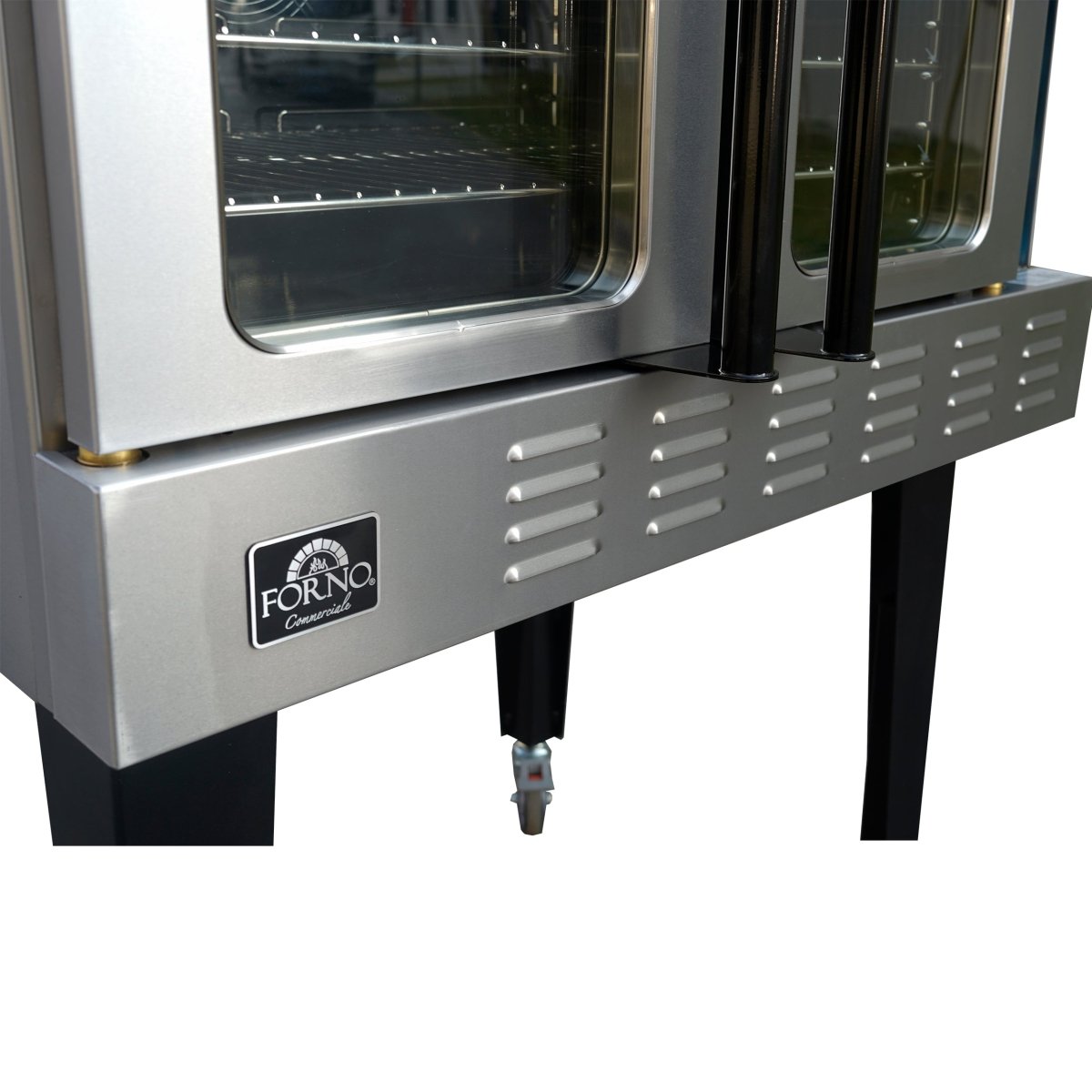 Forno Commerciale Convection Gas Oven, 3 burners 54,000?BTU, 150–500°F, stainless steel, NG/LP convertible - BonPrix Électroménagers