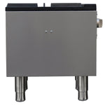 Forno Commerciale gas stock pot range, 1 powerful 3-ring burner, 80,000?BTU, durable stainless steel, heavy-duty cast iron grate - BonPrix Électroménagers