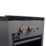 Forno Commerciale gas stock pot range, 1 powerful 3-ring burner, 80,000?BTU, durable stainless steel, heavy-duty cast iron grate - BonPrix Électroménagers