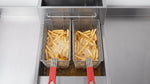 Forno Commerciale Natural Gas Deep Fryer, 4 Burners 120,000 BTU, 50 lbs Oil Capacity - BonPrix Électroménagers