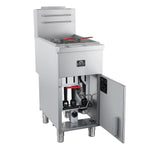 Forno Commerciale Propane Gas Deep Fryer, 4 Burners 120,000 BTU, 50 lbs Oil Capacity, Millivolt Control - BonPrix Électroménagers