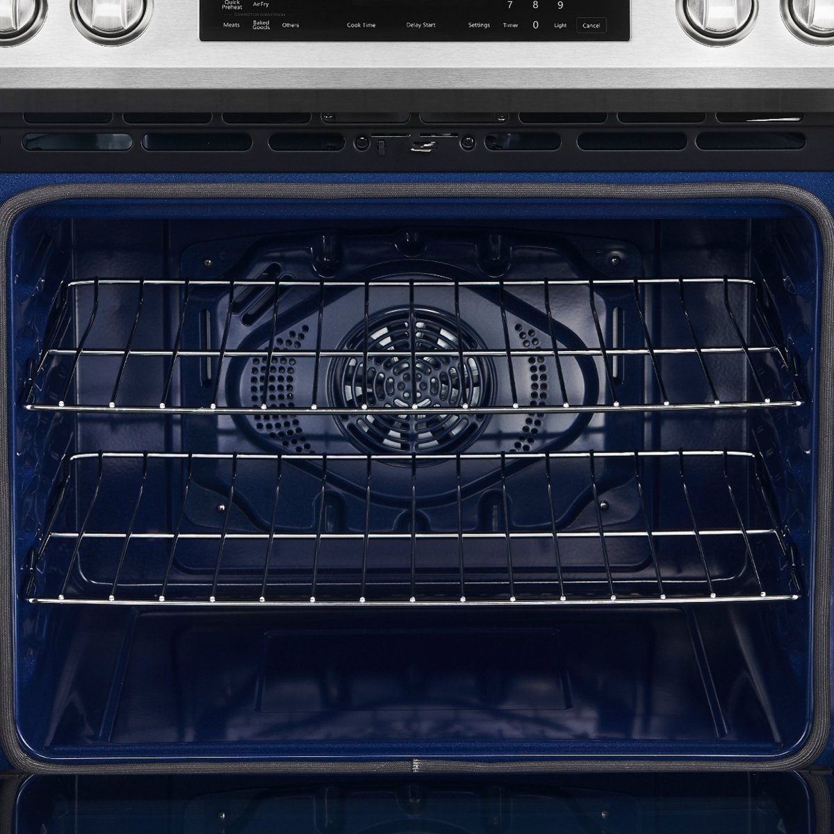 Forno Donatello Espresso 30-Inch Slide-In Stainless Steel Induction Range, Convection Oven, 5 Cooking Zones, Touch Control Panel - BonPrix Électroménagers