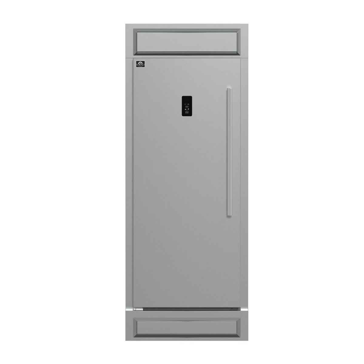 Forno Fortezza 32 Inch Left-Swing Freezer with Trim Kit, Stainless Steel, with Automatic Ice Maker - BonPrix Électroménagers