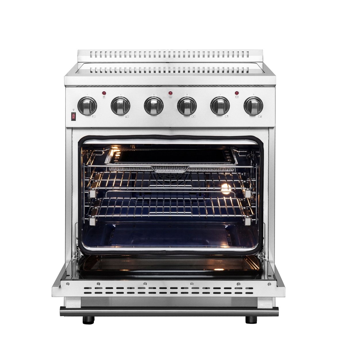 Forno Galiano 30-Inch Freestanding Electric Range, True Convection, Energy Efficient - BonPrix Électroménagers