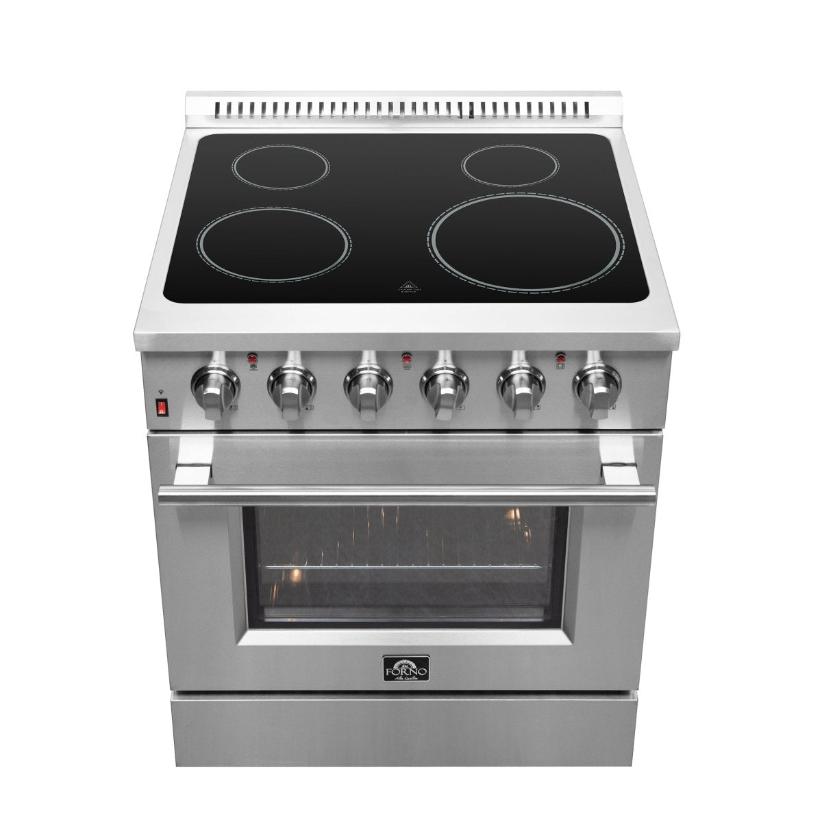 Forno Galiano 30-Inch Freestanding Electric Range, True Convection, Energy Efficient - BonPrix Électroménagers