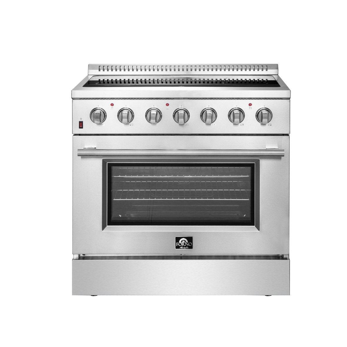 Forno Galiano 36-Inch Freestanding Electric Range, True Convection, Energy Efficient - BonPrix Électroménagers