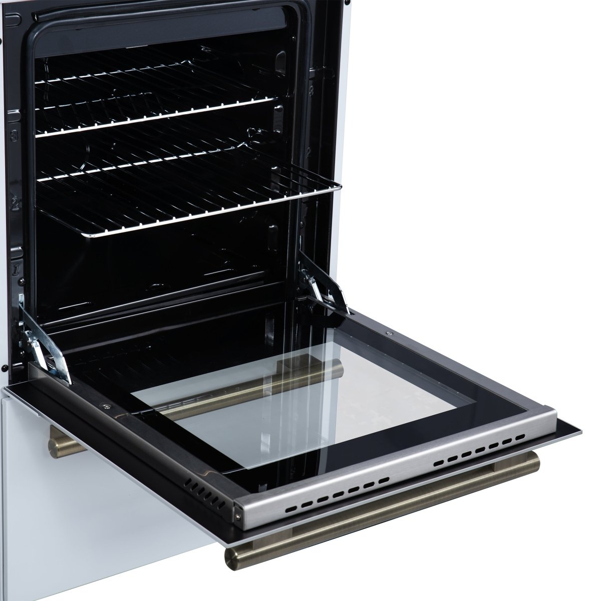 Forno Lamazze 20 Inch Freestanding Gas Range in White, Compact Design - BonPrix Électroménagers