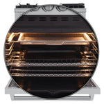 Forno Lazio 30-Inch Freestanding Dual Fuel Range, 5 Burners, True Convection Oven - BonPrix Électroménagers