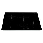 Forno Lecce 30-Inch 4-Zone Induction Cooktop, Touch Control, Multiple Power Levels, Safety Features, Sleek Design - BonPrix Électroménagers
