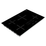 Forno Lecce 30-Inch 4-Zone Induction Cooktop, Touch Control, Multiple Power Levels, Safety Features, Sleek Design - BonPrix Électroménagers