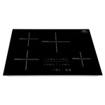 Forno Lecce 30-Inch 4-Zone Induction Cooktop, Touch Control, Multiple Power Levels, Safety Features, Sleek Design - BonPrix Électroménagers
