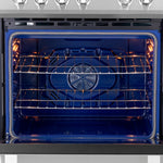 Forno Leonardo Espresso 30-Inch Slide-In Stainless Steel Induction Range, Convection Oven, 5 Cooking Zones - BonPrix Électroménagers