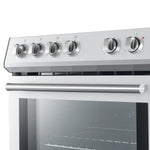 Forno Leonardo Espresso 30-Inch Stainless Steel Electric Range, True Convection, Energy Efficient - BonPrix Électroménagers