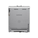 Forno Leonardo Espresso 30-Inch White Gas Range, 5 Burners, 39,500 BTU, 5 cu.ft Convection Oven - BonPrix Électroménagers