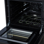 Forno Loiano 24 Inch Freestanding Electric Range in Black, Canada Version, Plug and Cord Included - BonPrix Électroménagers