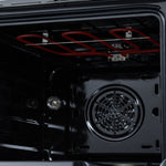 Forno Loiano 24 Inch Freestanding Electric Range in White, Canada Version, Plug and Cord Included - BonPrix Électroménagers