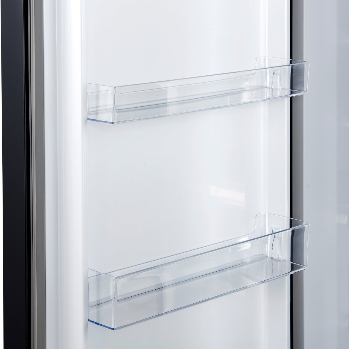Forno Maderno 28" Built-In Convertible Refrigerator in Black, 13.6 cu.ft. Left Swing with Decorative Grill - 32" Wide - BonPrix Électroménagers