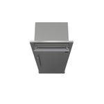 Forno Maderno 28-Inch Built-In Convertible Refrigerator, 13.6 cu.ft, Right Swing, Decorative Grill, ENERGY STAR Certified - BonPrix Électroménagers