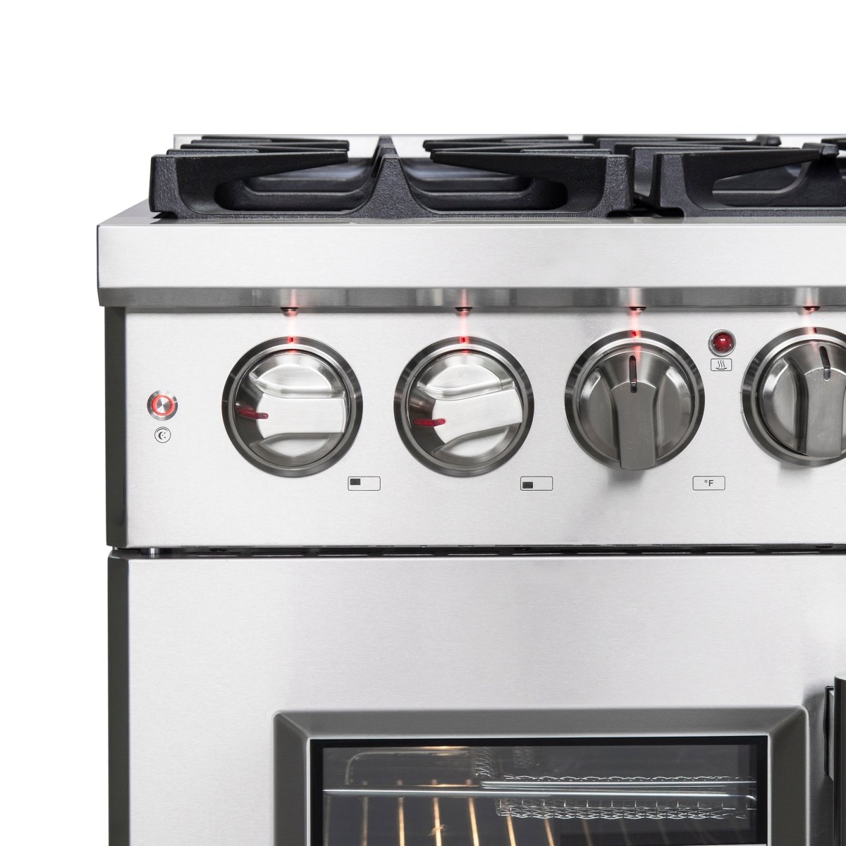 Forno Massimo 36-Inch Freestanding French Door Dual Fuel Range, 6 Burners, True Convection Oven - BonPrix Électroménagers