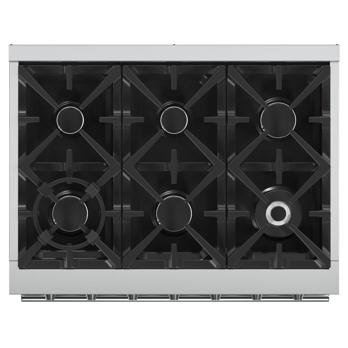 Forno Massimo 36-Inch Freestanding Gas Range, 6 Sealed Burners, Convection Oven, Energy Efficient - BonPrix Électroménagers