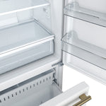 Forno Milano Espresso 31-Inch Bottom Freezer Refrigerator, White, 17.2 cu.ft Capacity, Energy Efficient - BonPrix Électroménagers